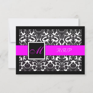 PixDezines rsvp Black Flora Damask/DIY Cores