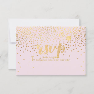 PixDezines RSVP Dazzled/Faux Dourado/Rosa Quartz