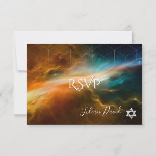 PixDezines RSVP Galáxia Bar Mitzvah ✡