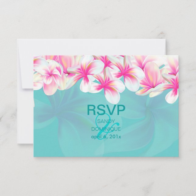 PixDezines rsvp Melia tropical/rosa (Frente)