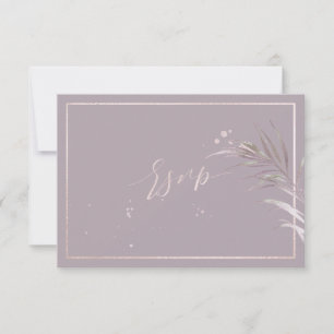 PixDezines RSVP Palmas Roxas Fundo DIY