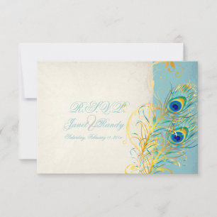 PixDezines rsvp Peacock Pizzazz/texto DIY