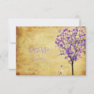 PixDezines rsvp retrô violeta bordos