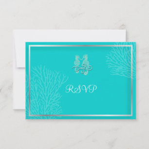 PixDezines rsvp Seahorse+Coral/diy color