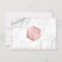 PixDezines RSVP Sweet Honeycomb Faux Rosa Dourado