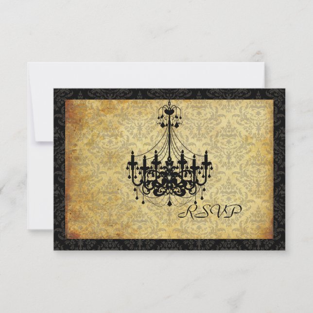 PixDezines rsvp Vintage Chandelier+damask (Frente)