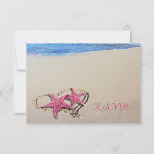 PixDezines rsvp vintage Starfish/Beach rosa