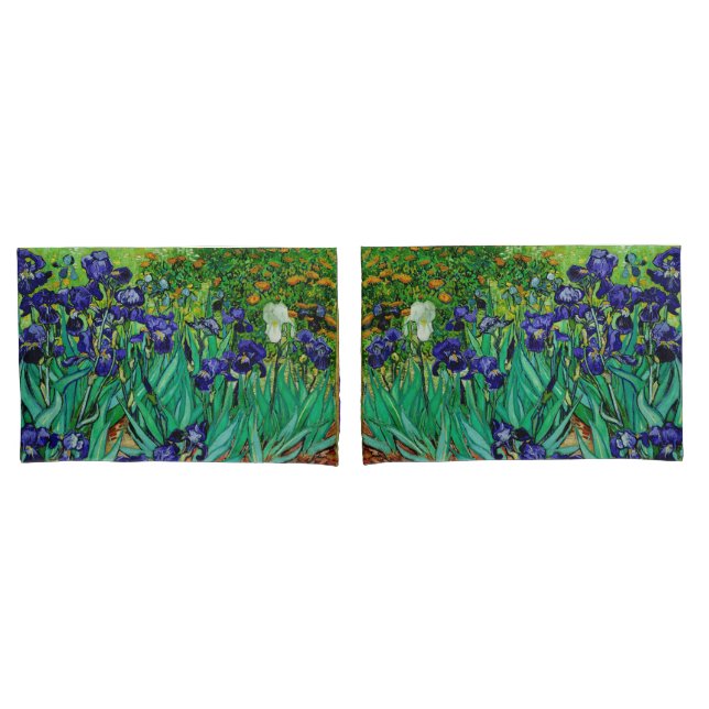 PixDezines Van Gogh Íris/Roxo/St. Remy (Frente - conjunto)