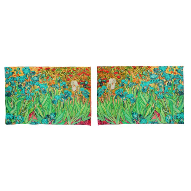 PixDezines Van Gogh Irises/Teal/Rua. Remy (Frente - conjunto)
