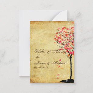 PixDezines vintage red maple, placas de conselho