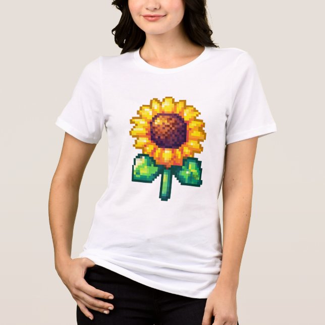 Pixel Art Sunflower legal (Frente)
