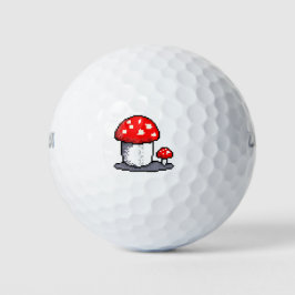 Pixel-arte dos cogumelos