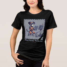 Pixel Friends: Mecha Dog (Robot Dog) (camisa femin