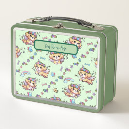 Pixel O Lunchbox Da Puppicorn Verde
