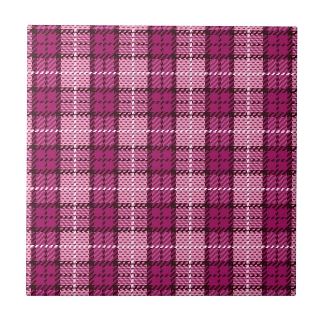 Pixel Plaid_Magenta-Black (Frente)