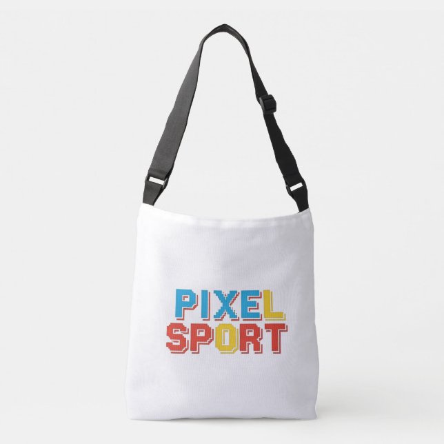 Pixel Sport Bag | Gamers e Bolsa de Viagem (Frente)