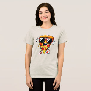 Pizza de Cartoon com Víblias de Queijo