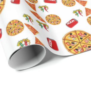 Pizza de Papel de Embrulho Brilhante