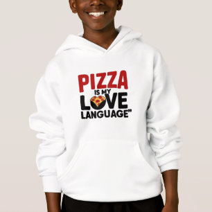 Pizza é a minha língua de amor
