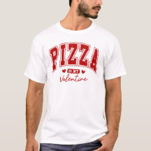 Pizza é minha camiseta Namorados