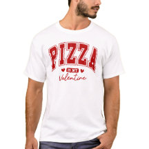 Pizza é minha camiseta Namorados