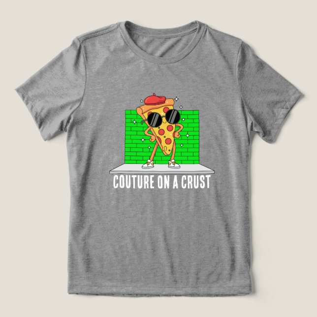 pizza engraçada (Design frontal)