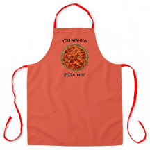 Pizza Engraçada Pizaria Pizzeria Apron