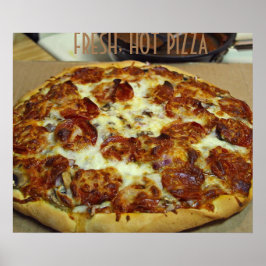 PIZZA FRESH HOT ART POSTER