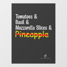 Pizza Margherita W/O Abacaxi