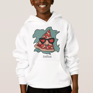 Pizza minimalista com óculos de sol Legal