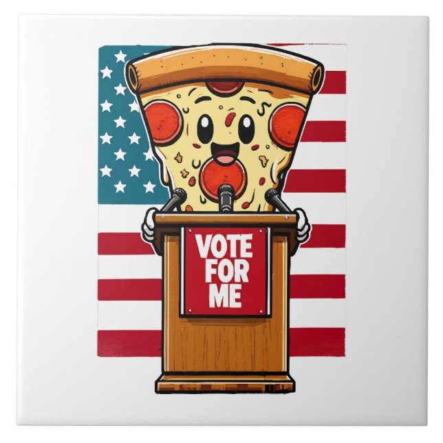 pizza patriótica vote em mim (Frente)
