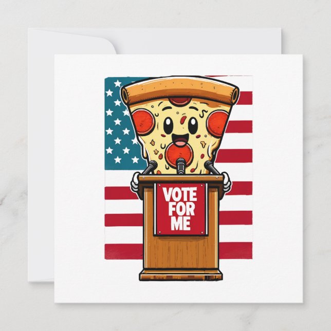 pizza patriótica vote em mim (Frente)
