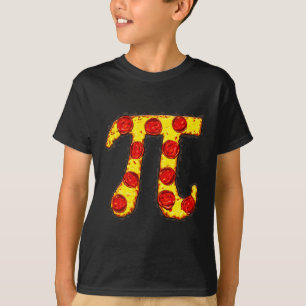 Pizza Pi Dia T Camisa Crianças Geeks Presentes Hom