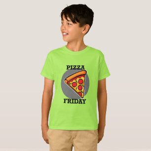 Pizza Sexta-Design - Camiseta básica para crianças