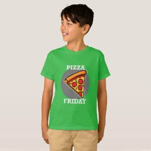 Pizza Sexta-Design - Camiseta básica para crianças