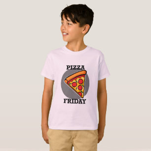Pizza Sexta-Design - Camiseta básica para crianças
