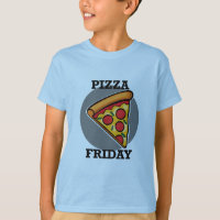 Pizza Sexta-Design - Camiseta básica para crianças