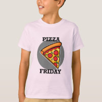 Pizza Sexta-Design - Camiseta básica para crianças