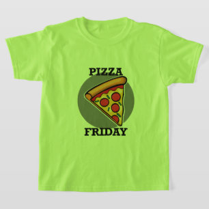 Pizza Sexta-Design - Camiseta básica para crianças