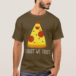 Pizza Slice Comida Engraçada T Camiseta ateu