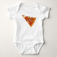 Pizza Slice Correspondente às camisas de Pai da mã