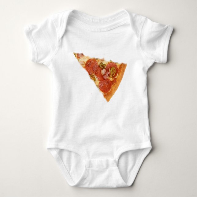 Pizza Slice Correspondente às camisas de Pai da mã (Frente)