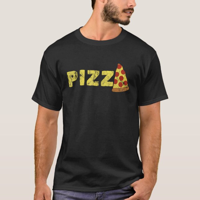 Pizza Slice Pizza shirt Mulheres Camiseta para Jov (Frente)
