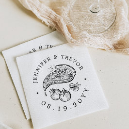 Pizza Tema Gourmet | Guardanapos