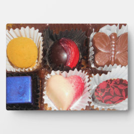 Placa A vida é como uma caixa de chocolate