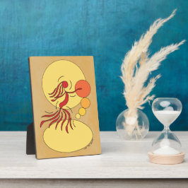 Placa Abstrato Dancer