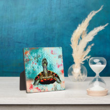 Abstrato Turtle Trabalho de arte