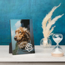 Adicione Sua Própria Foto de Cachorros Pets Monogr
