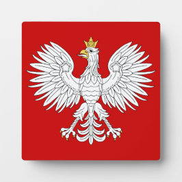 Placa Águia Polonesa