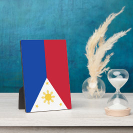 Placa Bandeira das Filipinas